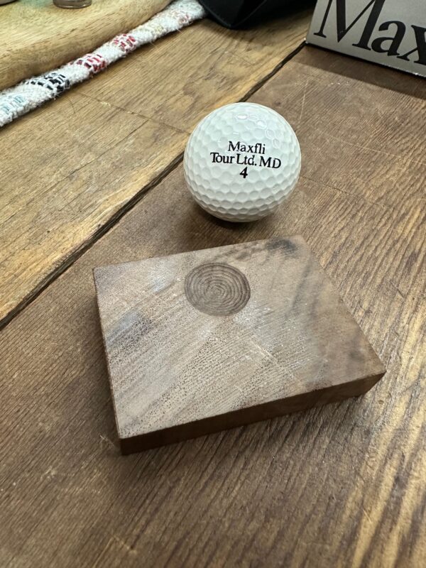 Divot - Custom Claro Walnut Golf Ball Display - Image 5